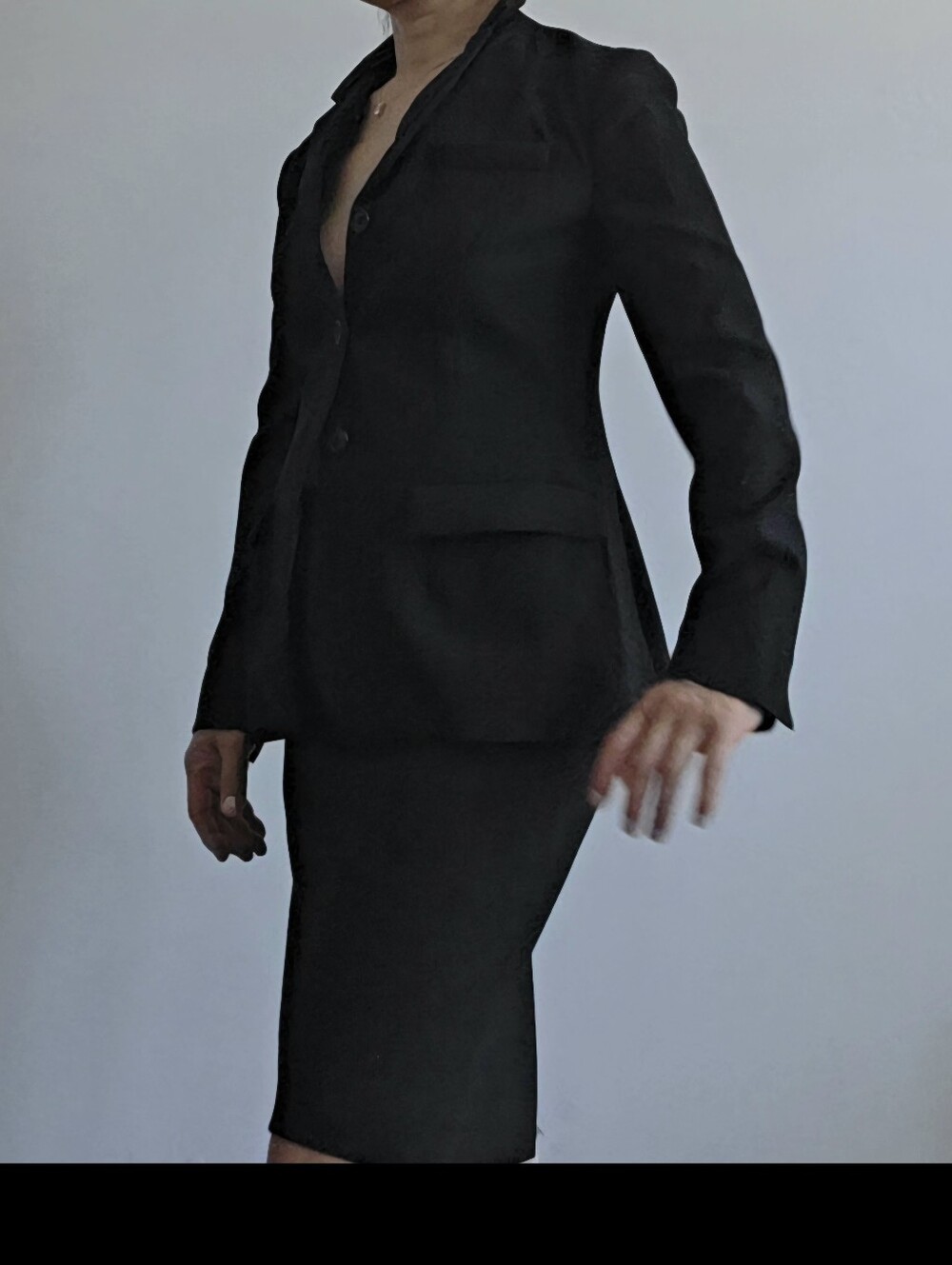 Prada Black Women's Tailored Blazer Size 38. XS.